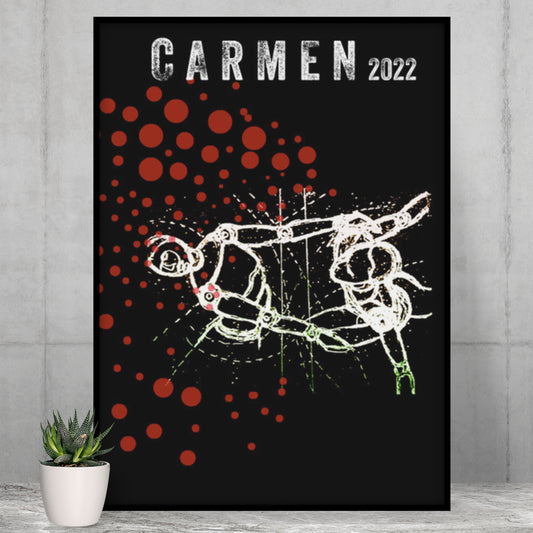 “Carmen 2022 #1” Multi-Process, Mixed Media, Archival Digital Prints