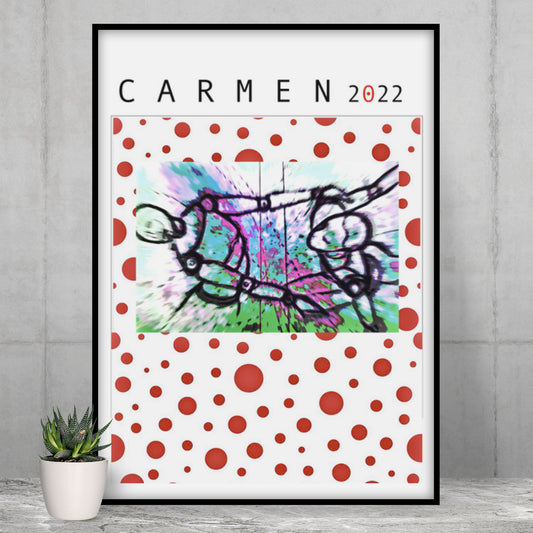 “Carmen 2022 #2” Multi-Process, Mixed Media, Archival Digital Prints