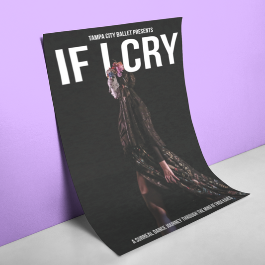 "If I Cry" Official Show Poster
